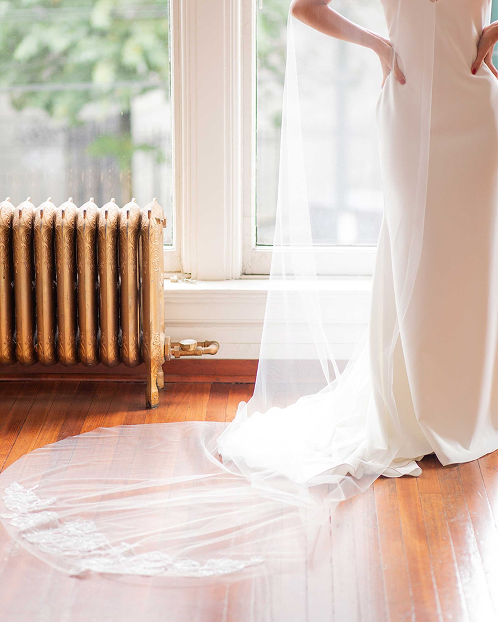 Handmade Camilla Madame Tulle Veil GISELLE VEIL – Camilla Christine main image 4