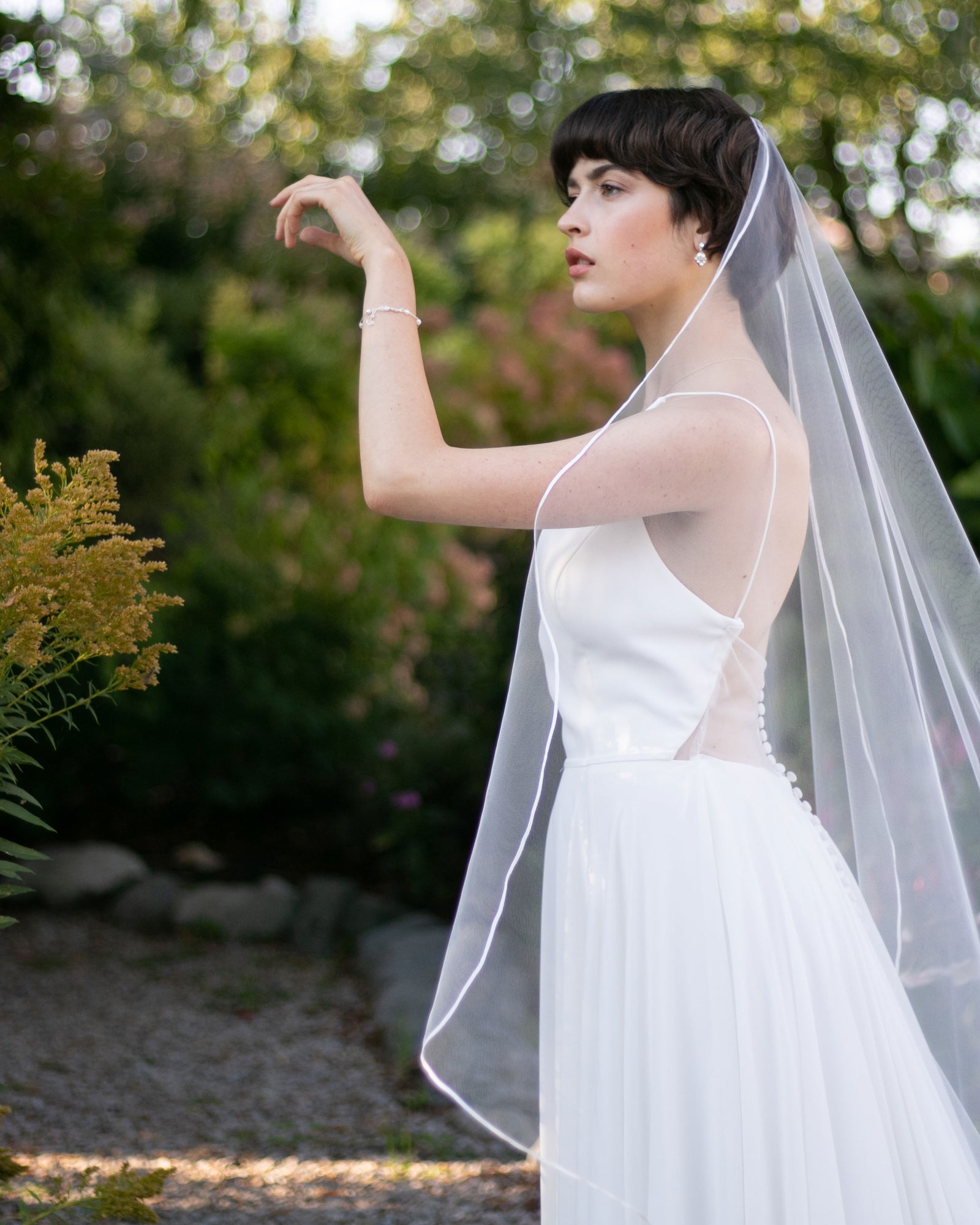 Primrose Ribbon Veil – Atelier Elise display picture 1