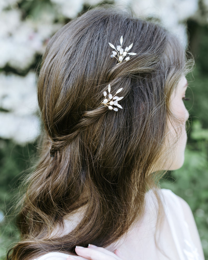 Sea Mist Hair Pins – Atelier Elise - Main Image